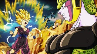 Dragonball Z  Gohan Kills Cell [upl. by Nilcaj]