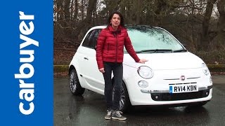 Fiat 500 hatchback 2015 review  Carbuyer [upl. by Henri]