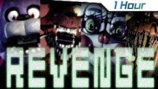 1 Hour SFM FNaF Revenge  Song by Rezyon [upl. by Ruhtracm]