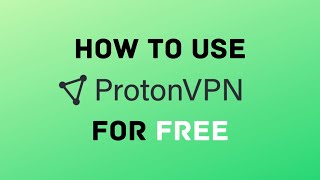 How to sign up and install ProtonVPN for FREE  How to use ProtonVPN [upl. by Redienhcs601]