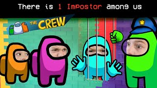 Crewmates In JAIL In Among Us In Real Life [upl. by Gabi]