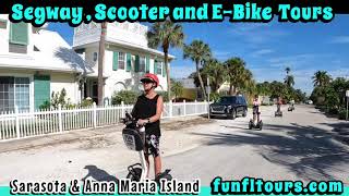 Scooter Tour Anna Maria Island Florida [upl. by Kopp]