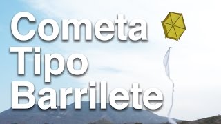 Como construir una cometa  barrilete  papalote que vuela [upl. by Smail]