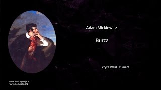 Adam Mickiewicz  Burza [upl. by Lanna124]