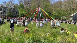 Maypole Dance at the John C Campbell Folk School 2021 [upl. by Sigismundo]