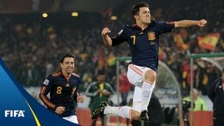 Chile v Spain  2010 FIFA World Cup  Match Highlights [upl. by Godfrey982]