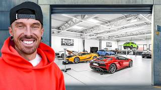 I BUILT MY DREAM SUPERCAR WORKSHOP [upl. by Youngran163]