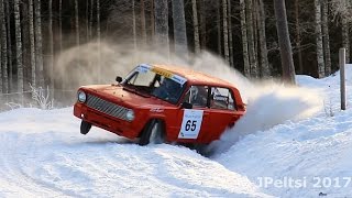 Rallying in Finland Winter 2017 by JPeltsi [upl. by Sorvats643]