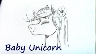 How to Draw a Unicorn  Step by Step for Beginners [upl. by Idalla386]