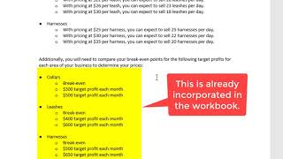 ACC202 Project Contribution Margin [upl. by Seymour658]