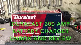 NEW DURALAST BATTERY CHARGER UNBOXING AND RIVIEW amp UPDATE ON THE DAILY [upl. by Elwyn]