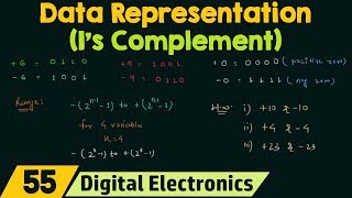 Data Representation using 1s Complement [upl. by Varrian389]