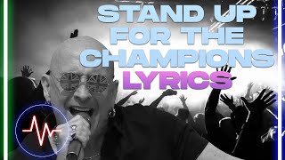 Right Said Fred  Stand Up For the Champions Audio [upl. by Humphrey322]