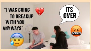 BREAKUP PRANK ON BOYFRIEND BACKFIRED [upl. by Ahsatak]