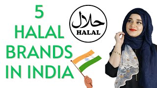 Top 5 Best HALAL CERTIFIED BRANDS in India  Ramsha Sultan [upl. by Shermy736]