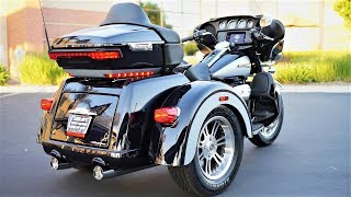 2020 HarleyDavidson CVO Tri Glide FLHTCUTGSE Test Ride and Review [upl. by Obbard700]