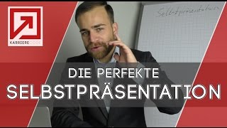 Vorstellungsgespräch  die perfekte Selbstpräsentation mit Beispiel [upl. by Dalenna]