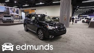 2018 Subaru Forester  Features Rundown  Edmunds [upl. by Gehlbach]