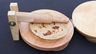 How to make ROTI MAKER at home ll chapati maker [upl. by Htebazileyram]