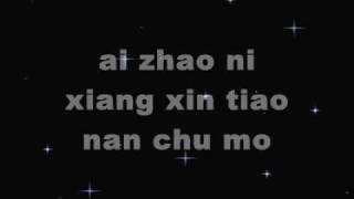 Hua Xin Painted Heart by Jane Zhang pinyin lyrics [upl. by Moffitt]