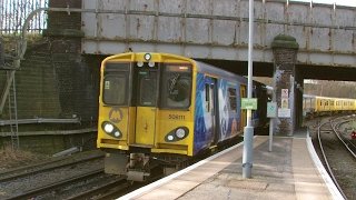 Half an Hour at 216  Birkenhead North Station 1022017  Class 507 508 terminus [upl. by Niahs]