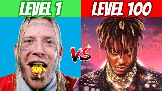 Ranking RAPPERS From Level 1 To Level 100 2021 Worst To Best [upl. by Bromley860]