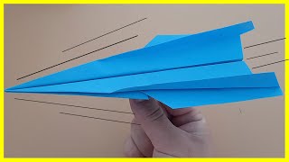 👉🏽Cómo hacer AVIONES🛩 de papel que VUELEN MUCHO🆗  Papiroflexia FÁCIL✅ [upl. by Abbie]