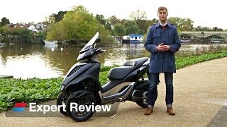 2013 Piaggio MP3 Yourban bike review [upl. by Breena660]