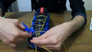 Cambiar cordones Quicklace SALOMON  SALOMON Lacing Tutorial [upl. by Burg]