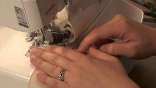 HOW TO SEW A TSHIRT WITH SERGER [upl. by Yaluz86]