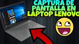 Como hacer una CAPTURA DE PANTALLA en LAPTOP LENOVO 2021 FÁCIL [upl. by Alistair]