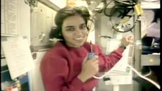 Indian Prime Minister talking to Dr Kalpana Chawla in space [upl. by Mcwherter]