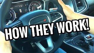 PADDLE SHIFTERS How They Work Explained [upl. by Trude871]