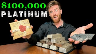 100000 in Platinum Bars  Why Im Buying [upl. by Nash390]