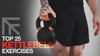 25 Kettlebell Exercises Full Body Workout  Mirafit [upl. by Llertnad]