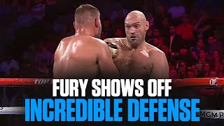 Tyson Fury Dodges a Flurry of Punches [upl. by Helms368]