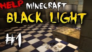 Minecraft BLACK LIGHT  HORROR MAP [upl. by Kristien391]