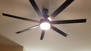 Fanimation Studio Collection Blitz 56in CEILING FAN REVIEW amp INSTALLATION [upl. by Russel]