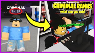 All CRIMINAL RANKS and WHAT YOU CAN ROB Southwest Florida Roblox [upl. by Claudell]