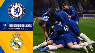 Chelsea vs Real Madrid Extended Highlights  UCL on CBS Sports [upl. by Letsyrhc]