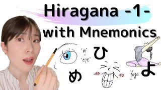 Hiragana 1 Learn Hiragana with Mnemonics [upl. by Webb55]