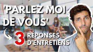 💼 Parlez Moi de Vous en Entretien  Comment Répondre  Étudiants amp Ingénieurs [upl. by Pelmas]