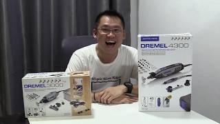 Dremel4300 345 Unboxing amp Attachment Review [upl. by Dyal]