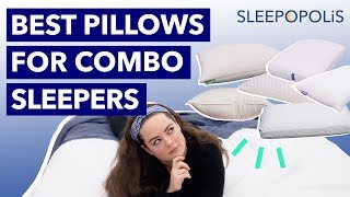 Best Pillows for Combination Sleepers  My Top 7 Picks [upl. by Barnum]