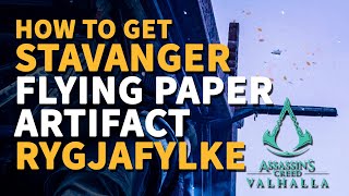 Stavanger Artifact Assassins Creed Valhalla Rygjafylke Flying Paper [upl. by Phillipp]