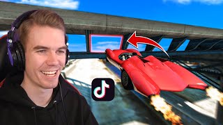 I Tried VIRAL TikTok STUNTS In GTA 5 [upl. by Shaine726]