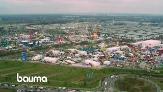 bauma 2019  Start for the biggest fair in the world [upl. by Ydnyc821]