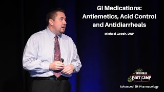 GI Medications Antiemetics Acid Control and Antidiarrheals  Advanced EM Pharmacology Workshop [upl. by Relyhcs762]