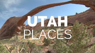 10 Best Places to Visit in Utah  Travel Video [upl. by Aerahs468]