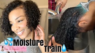 KimberlyCherrell s TIPS FOR HOW TO MOISTURE TRAIN LOW POROSITY NATURAL HAIR  IT WORKS [upl. by Milstone]